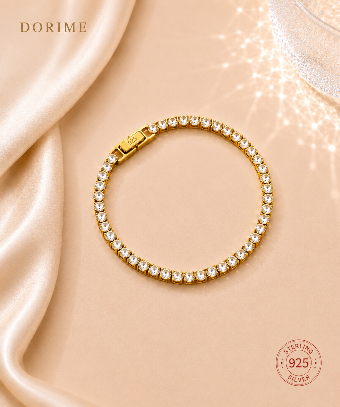 Luxury Tennis Bracelet 4MM
