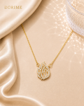 Flame Glow Necklace - 18K Gold Plated