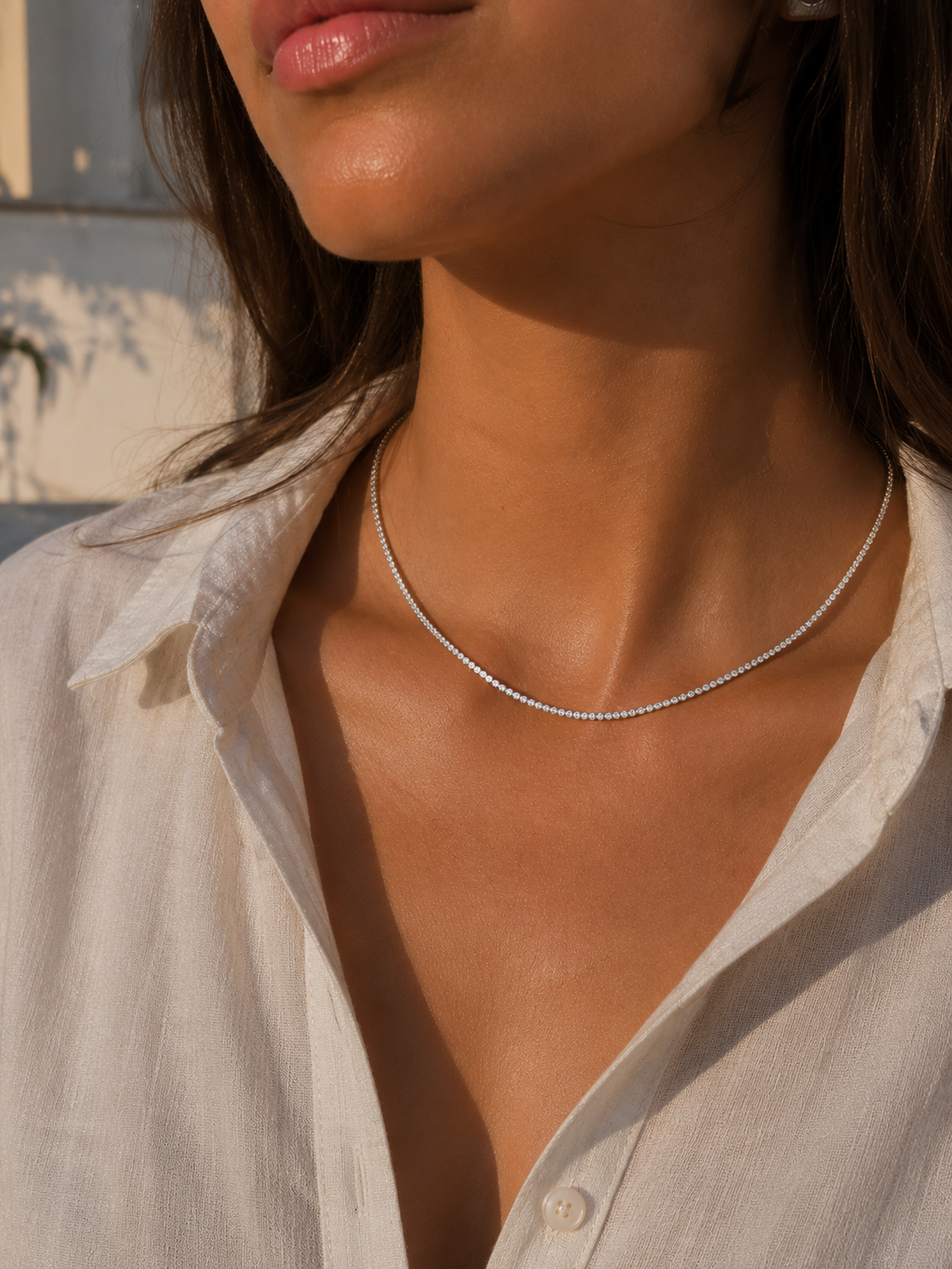Luxury Tennis Necklace 2MM