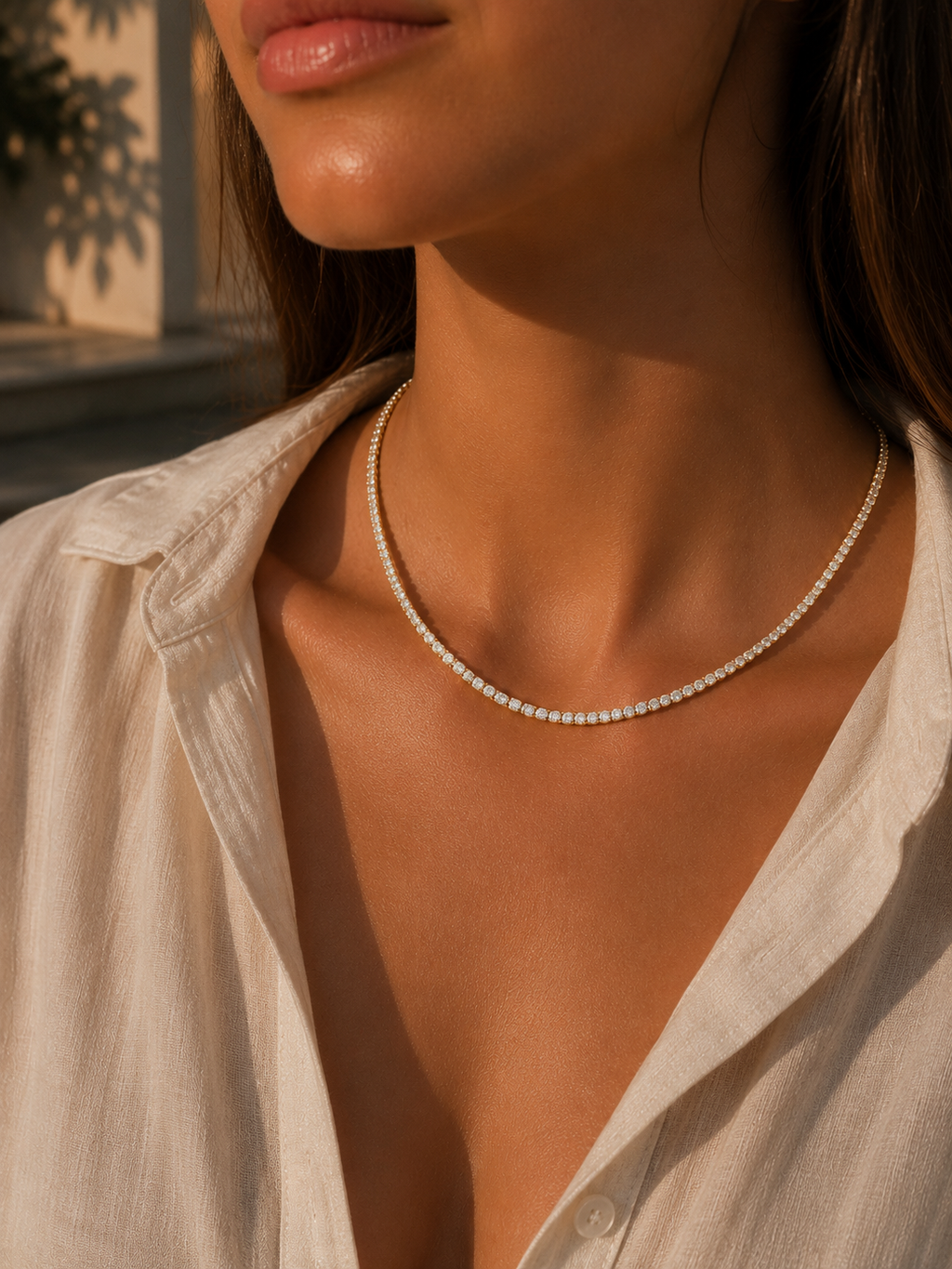 Luxury Tennis Necklace 4MM