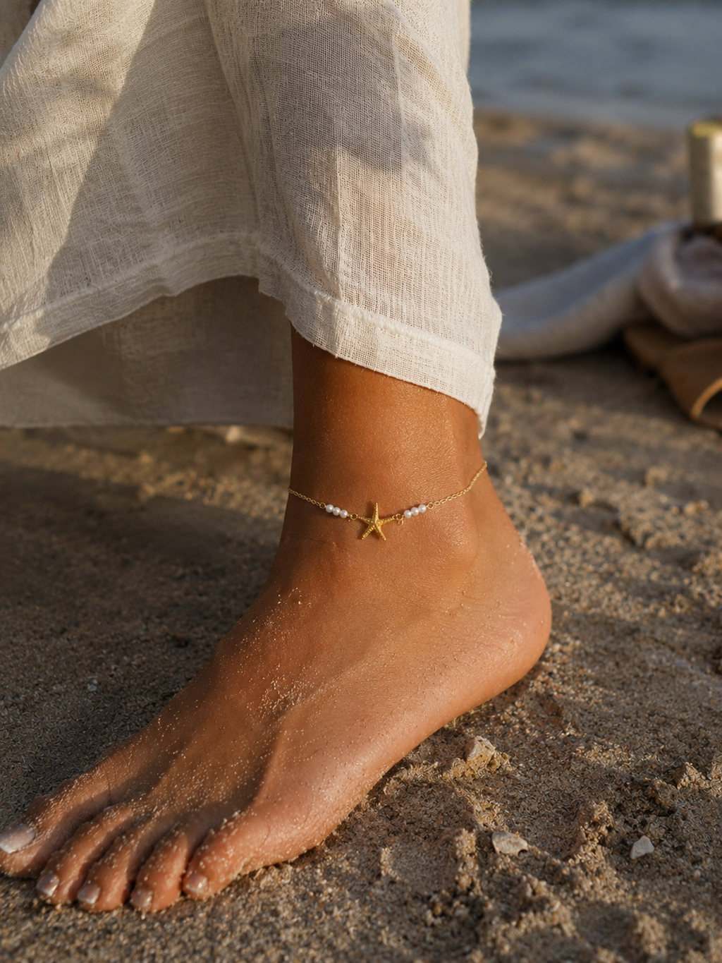 Anklet Gold Star