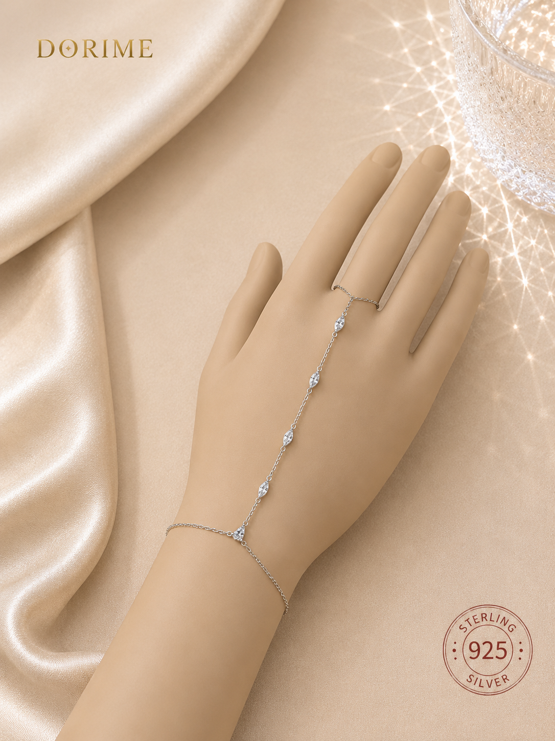 Aurora Hand - Y Bracelet